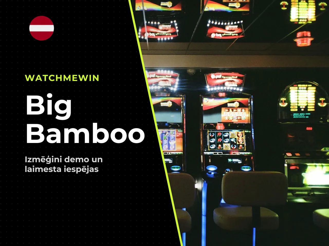Kas ir Big Bamboo slot no