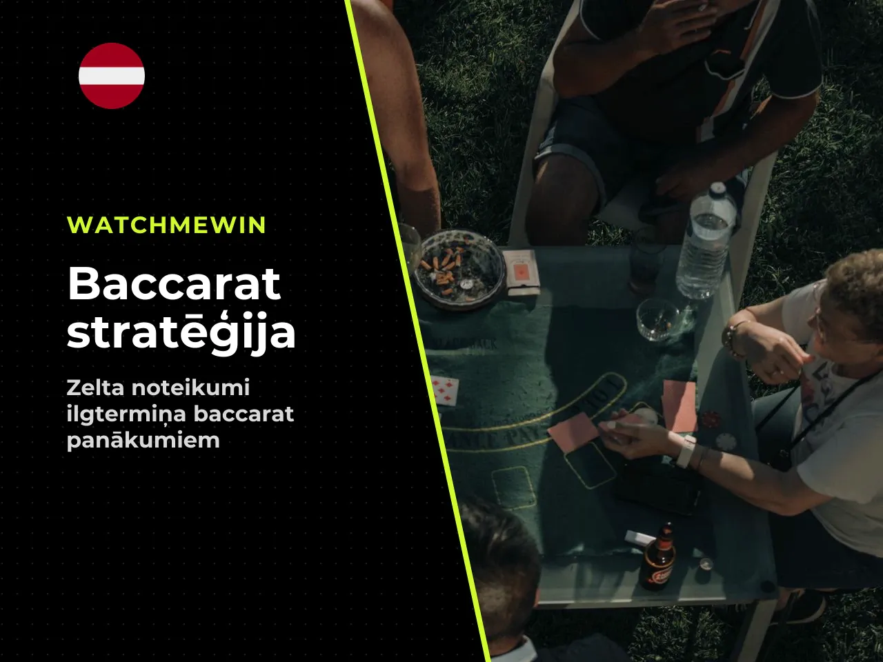 Trīs zelta noteikumi ilgtermiņa spēlei. 1