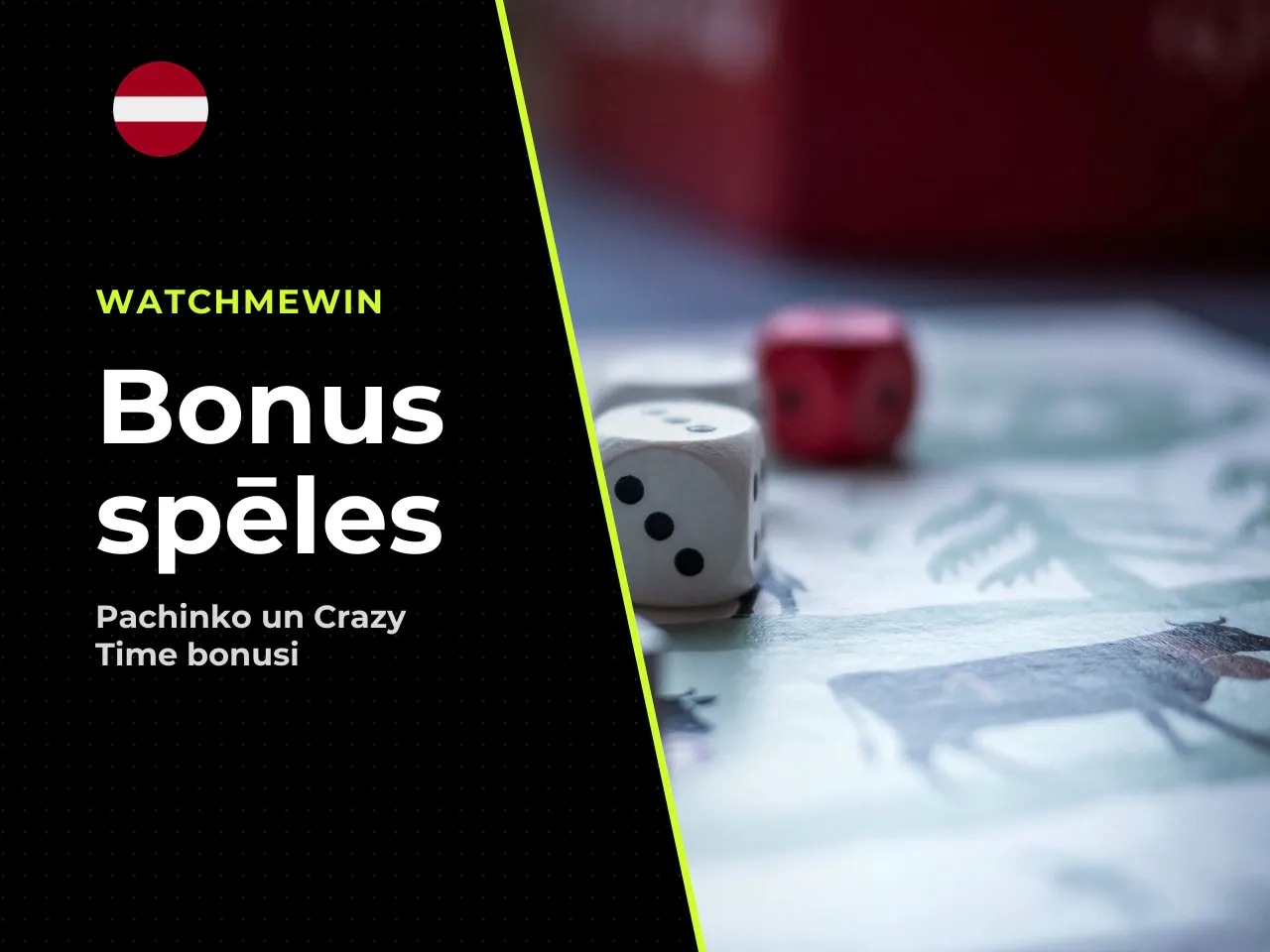 Pachinko un Crazy Time bonus raundu