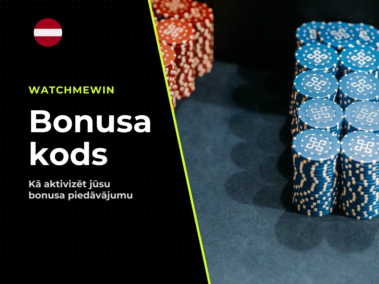 Kā aktivizēt WatchMeWin bonus code. WatchMeWin