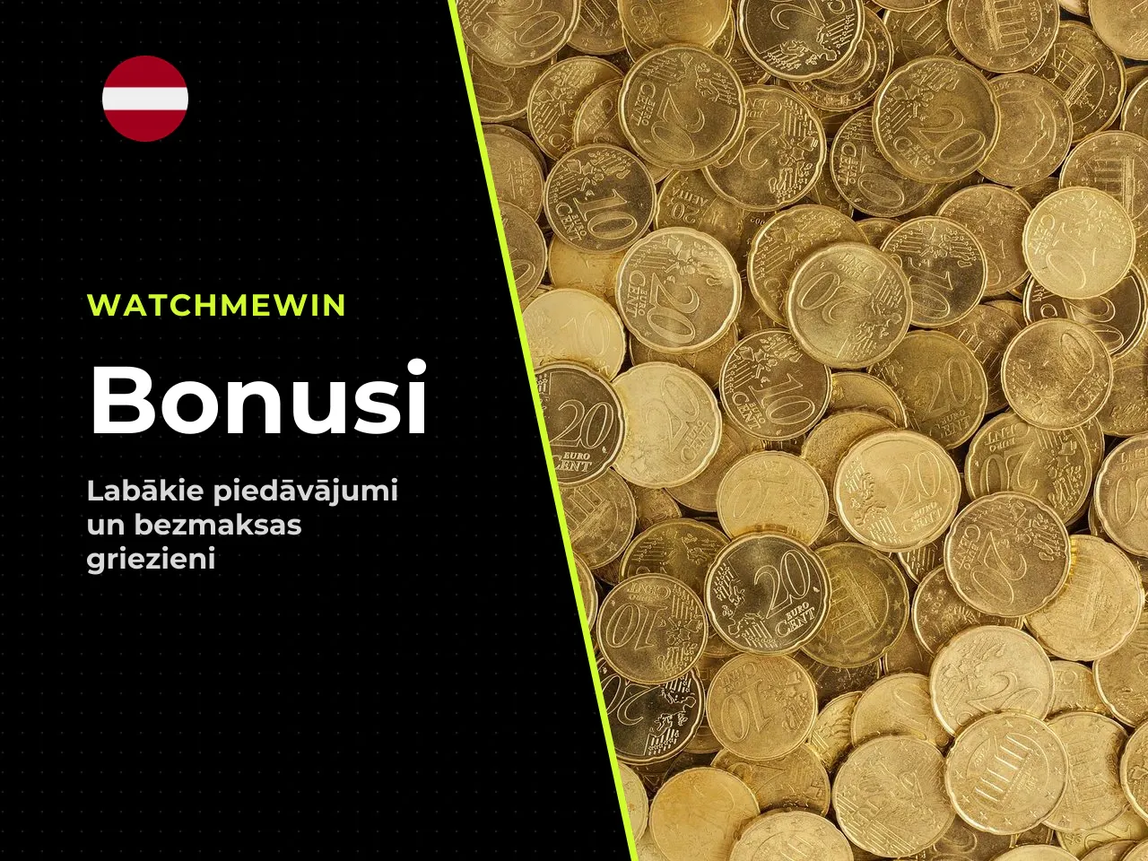 WatchMeWin Casino bonusi un bezmaksas griezieni