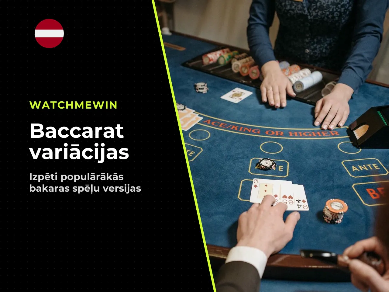 Baccarat variācijas No Commission, Lightning, Squeeze