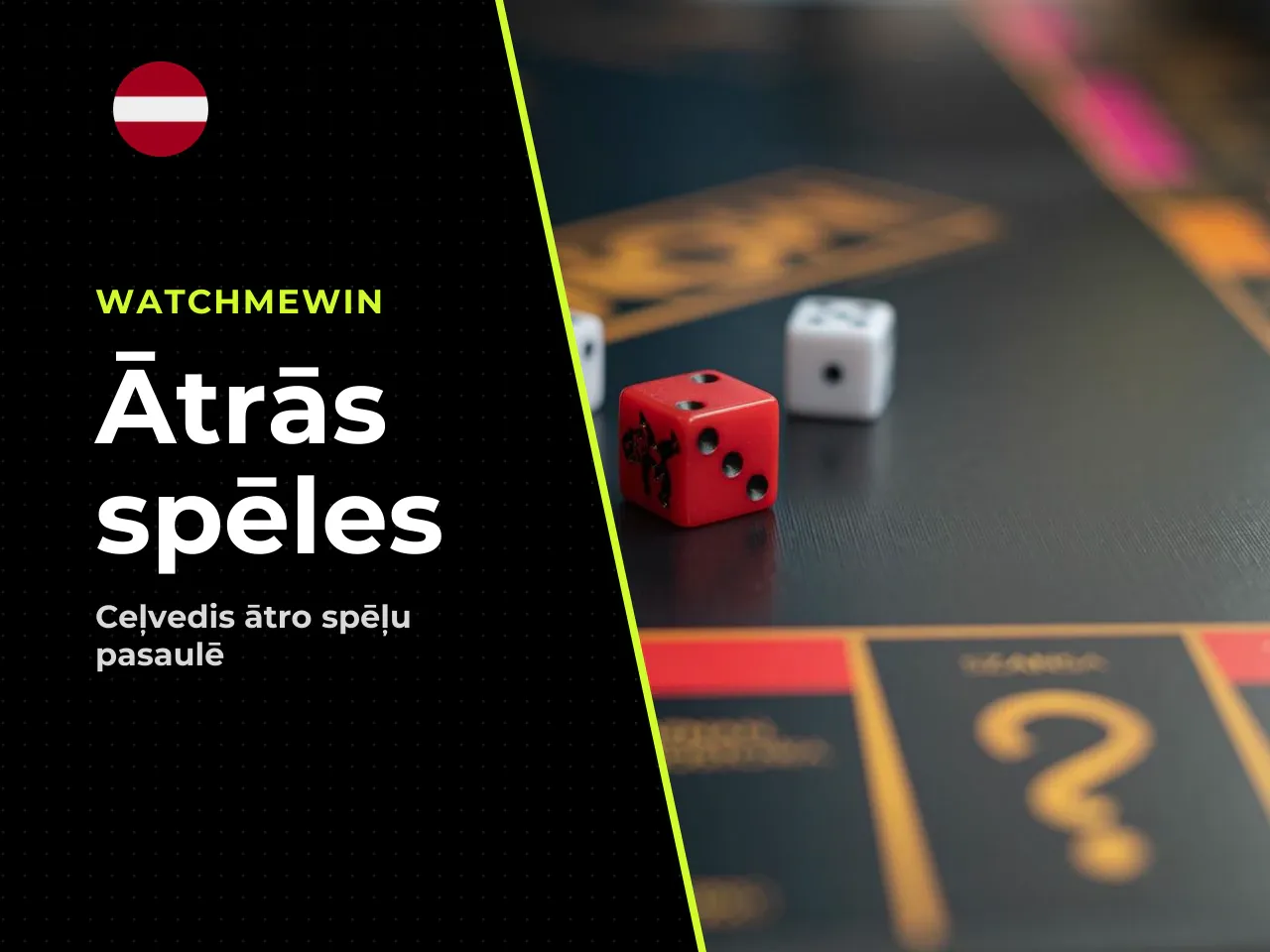 Bonusi, vejers un ātrās spēles ko
