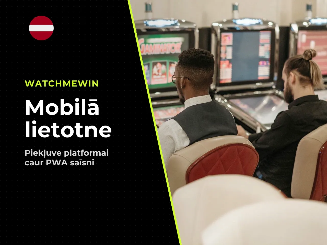 WatchMeWin Android piekļuve caur Chrome un