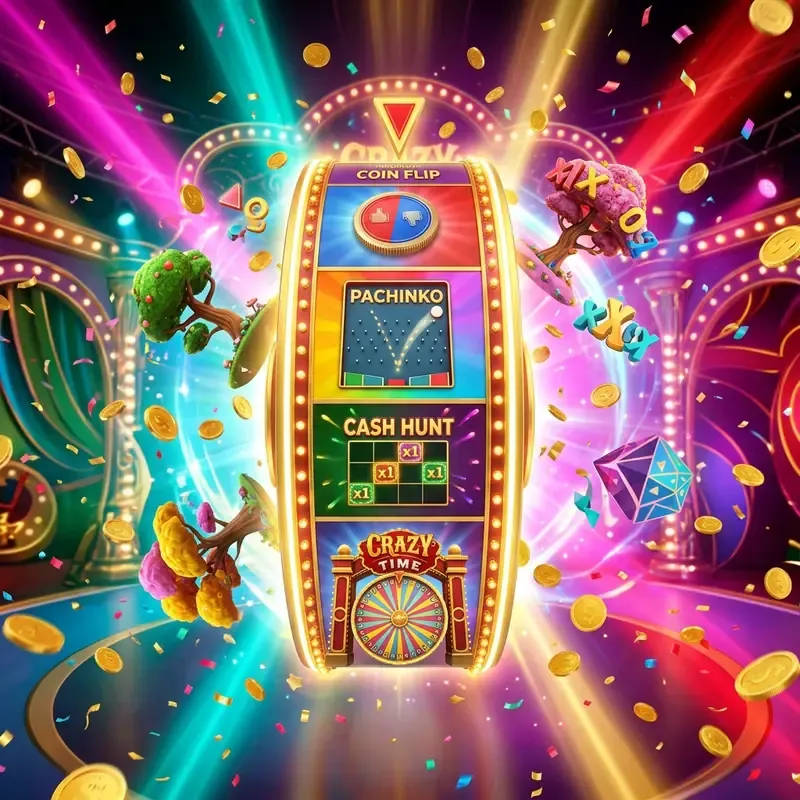 Crazy Time live game show no