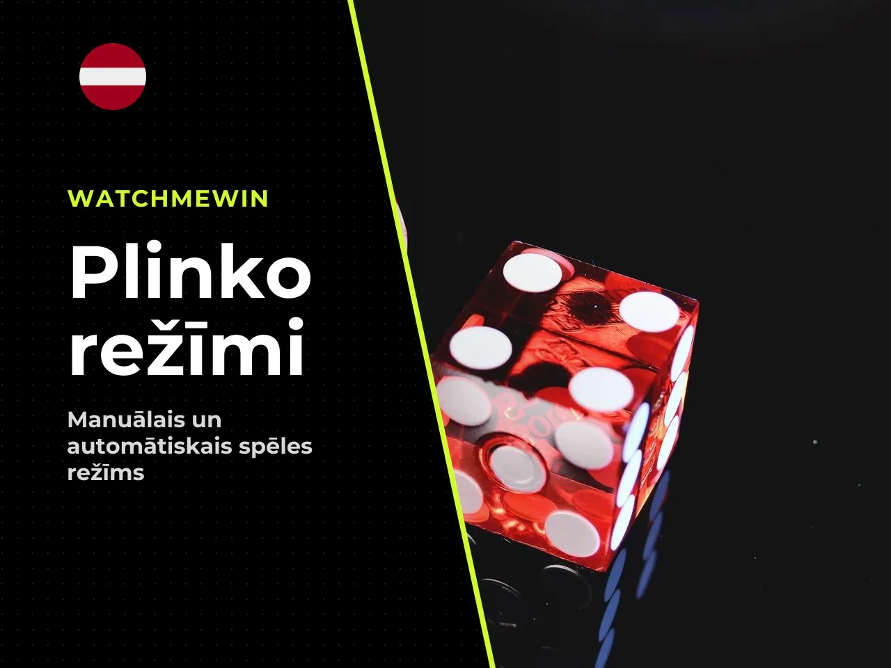 Manuālais un automātiskais Plinko režīms. Plinko