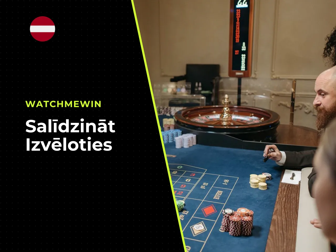 Ko salīdzināt, izvēloties online kazino The