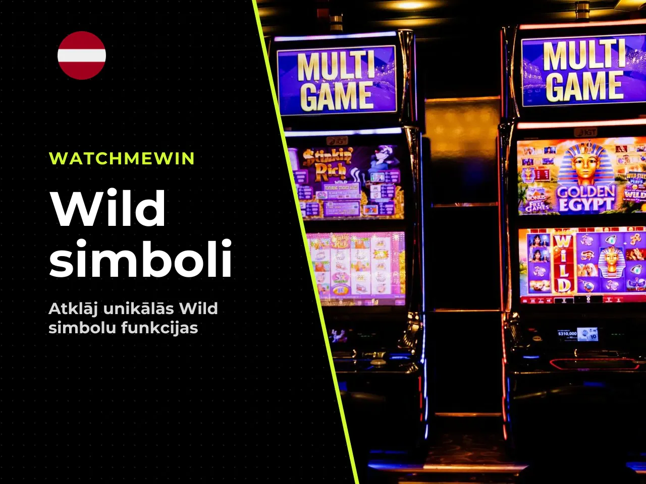 Wild simbols un simbolu pārvēršanas efekti