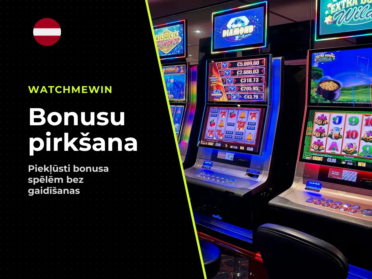 Bonusa pirkšana Bonus Buy un Ante