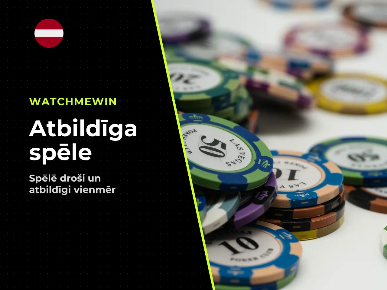 ATBILDĪGA SPĒLE 18 Azartspēles nav ienākumu