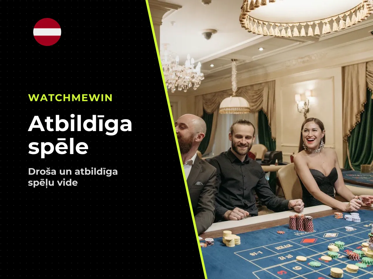 Atbildīga spēle un palīdzības saņemšana. Azartspēles
