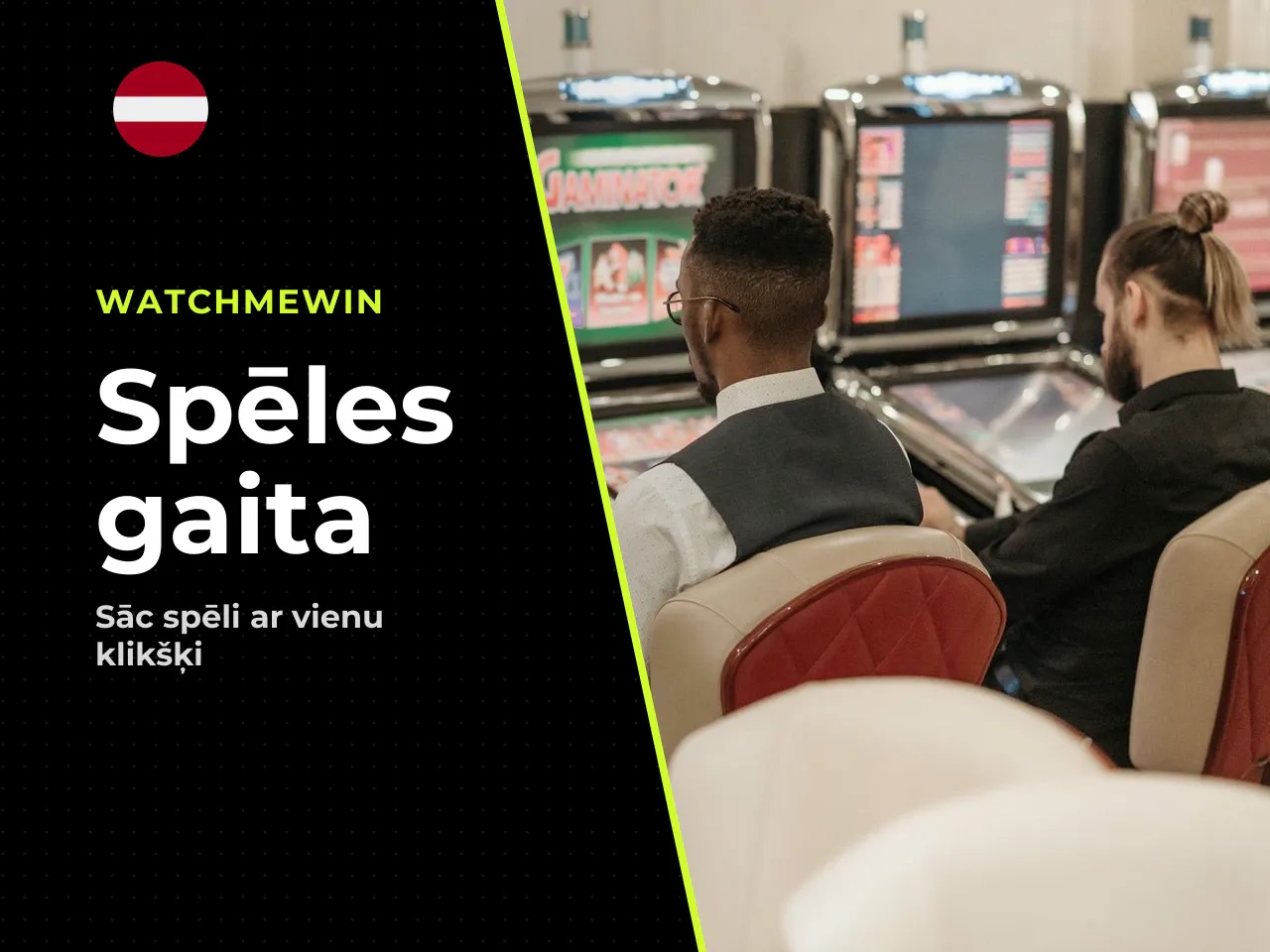 Likmes iestatīšana un game spin palaišana