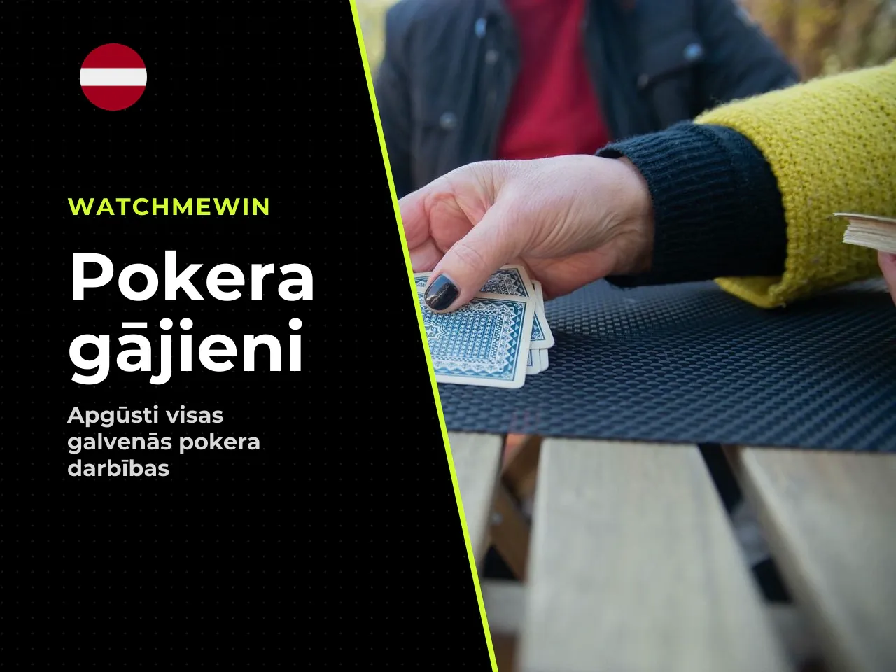 Likmes un spēlētāja darbības pie galda