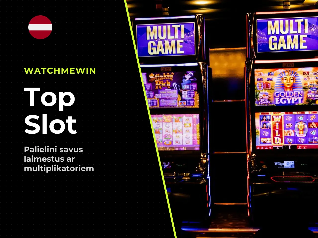 Top Slot un nejaušie multiplikatori. Top